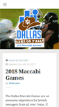 Mobile Screenshot of dallasmaccabi.org